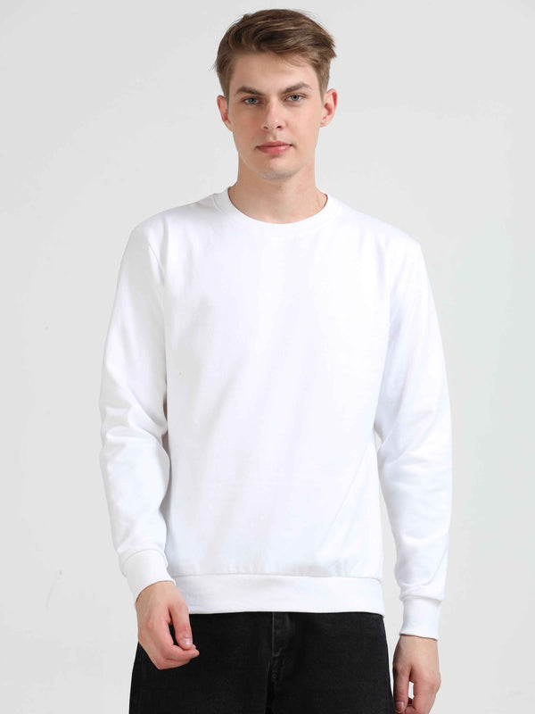 Classic Plain Unisex Sweatshirt