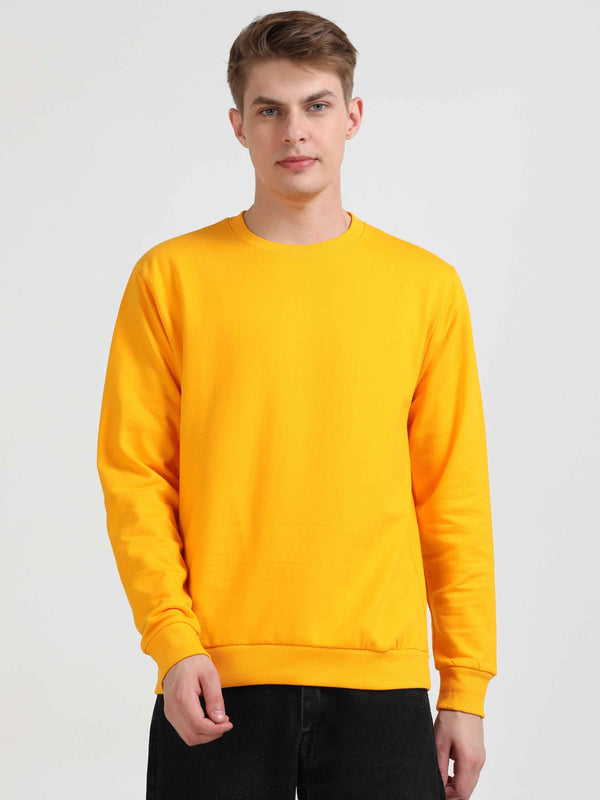 Classic Plain Unisex Sweatshirt