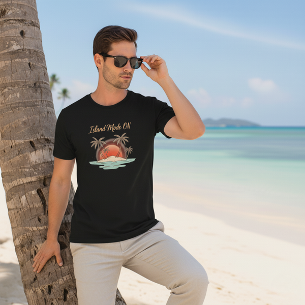 Men’s Graphic Printed T-Shirt – Island Vibes | Fashvynz - Fashvynz