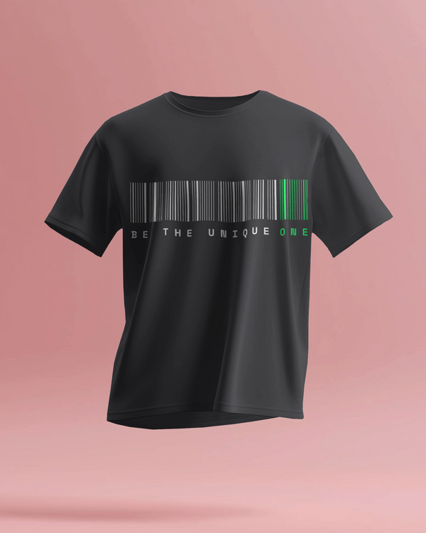 Be the Unique One Graphic Printed T-Shirt