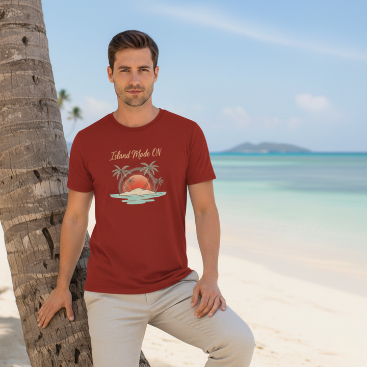 Men’s Graphic Printed T-Shirt – Island Vibes | Fashvynz - Fashvynz