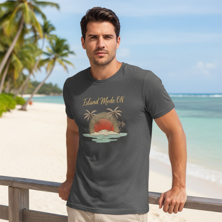 Men’s Graphic Printed T-Shirt – Island Vibes | Fashvynz - Fashvynz