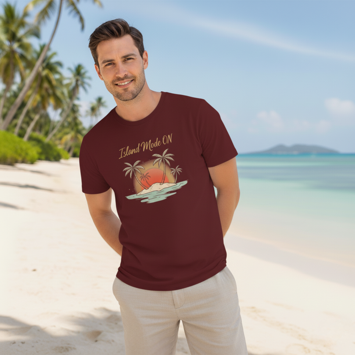 Men’s Graphic Printed T-Shirt – Island Vibes | Fashvynz - Fashvynz