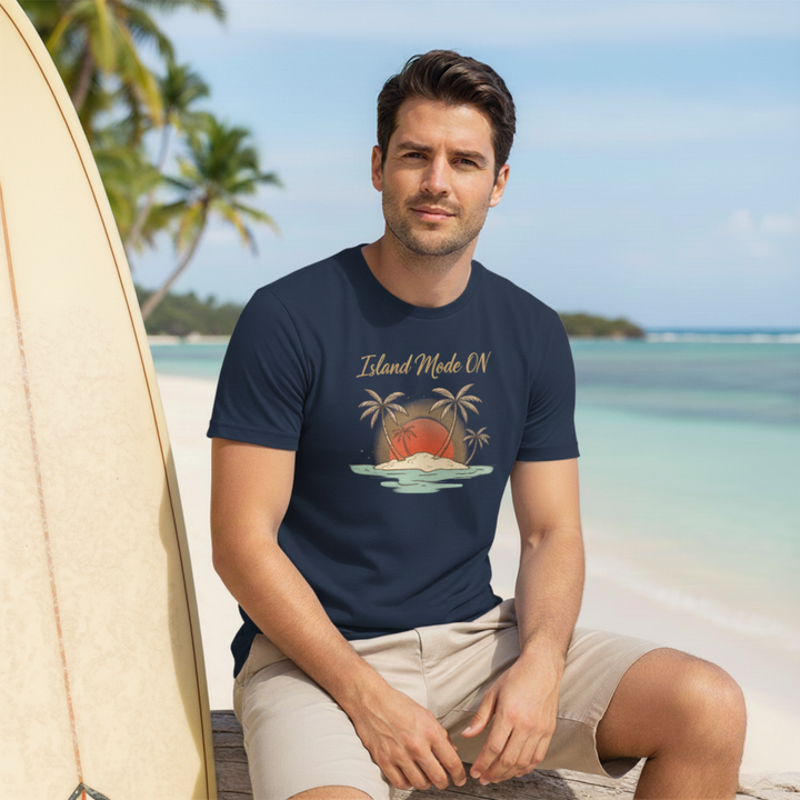 Men’s Graphic Printed T-Shirt – Island Vibes | Fashvynz - Fashvynz