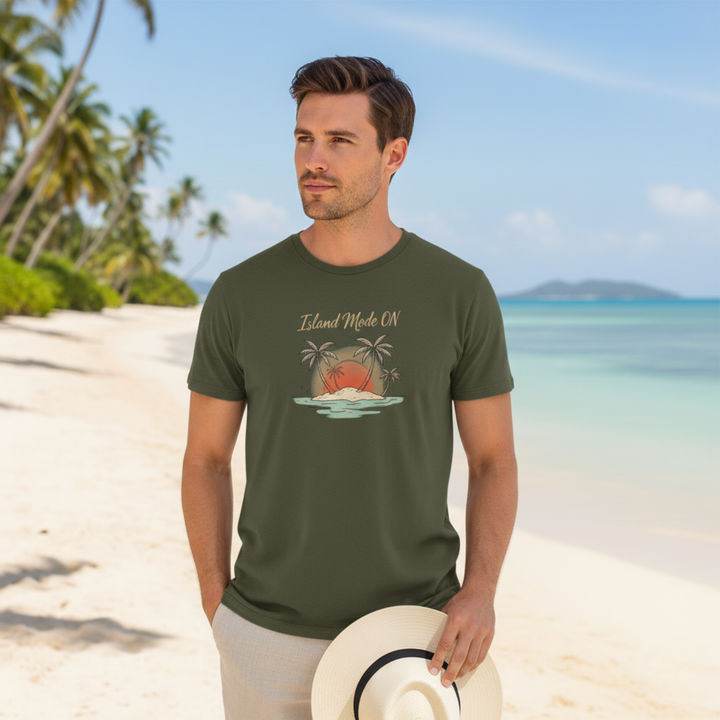 Men’s Graphic Printed T-Shirt – Island Vibes | Fashvynz - Fashvynz