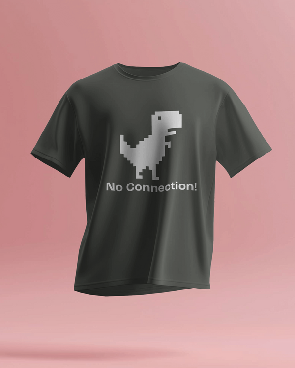 No Connection Graphic Printed T-Shirt