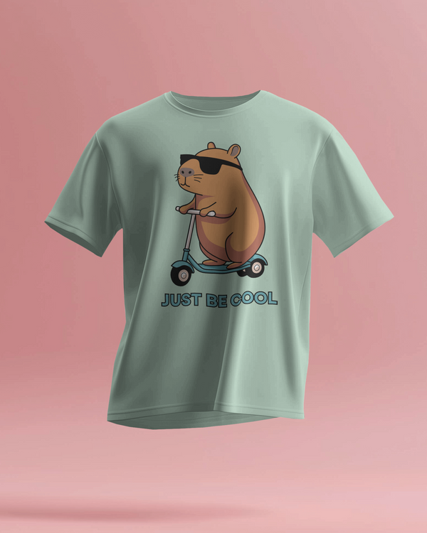 Just Be Cool Graphic Printed T-Shirt
