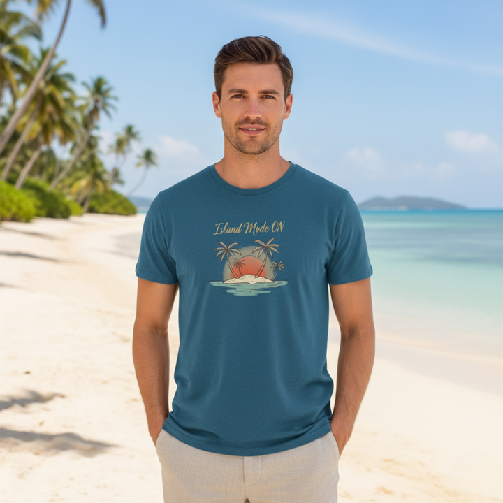 Men’s Graphic Printed T-Shirt – Island Vibes | Fashvynz - Fashvynz