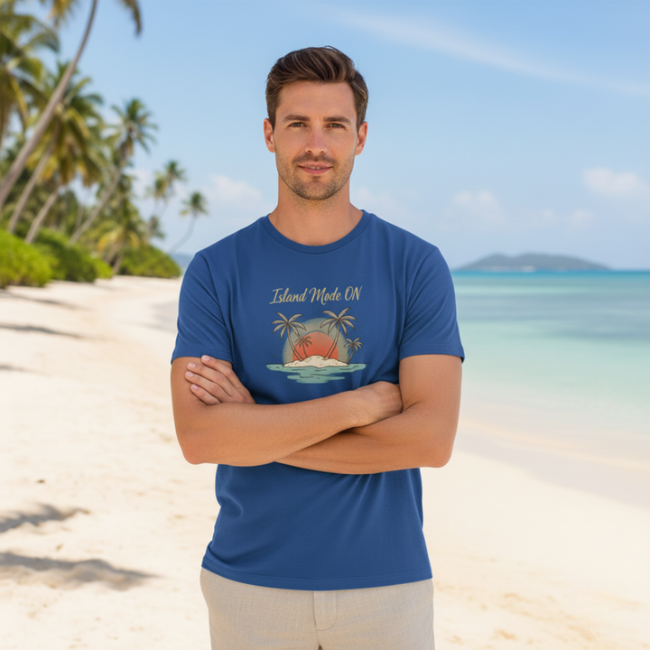 Men’s Graphic Printed T-Shirt – Island Vibes | Fashvynz - Fashvynz