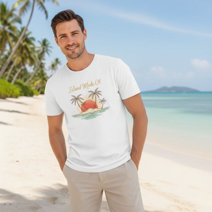 Men’s Graphic Printed T-Shirt – Island Vibes | Fashvynz - Fashvynz